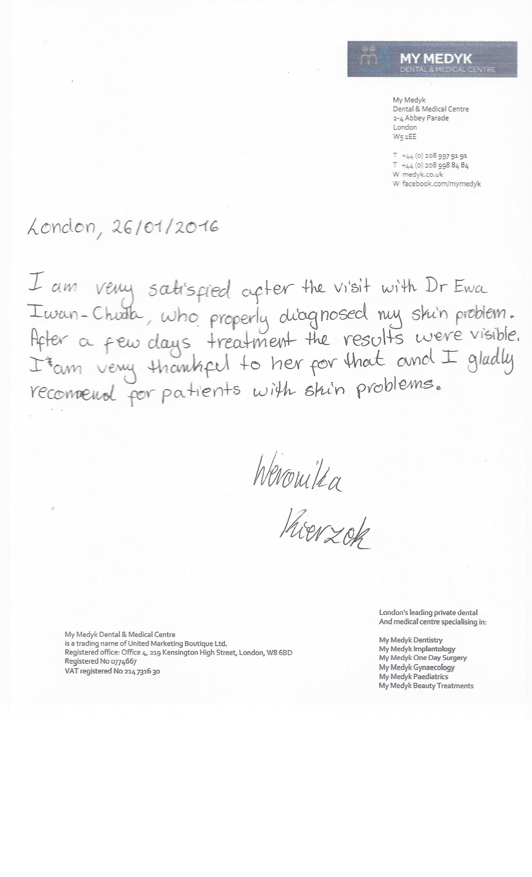 rekomendacje EWA IWAN-CHUCHLA MyMedyk