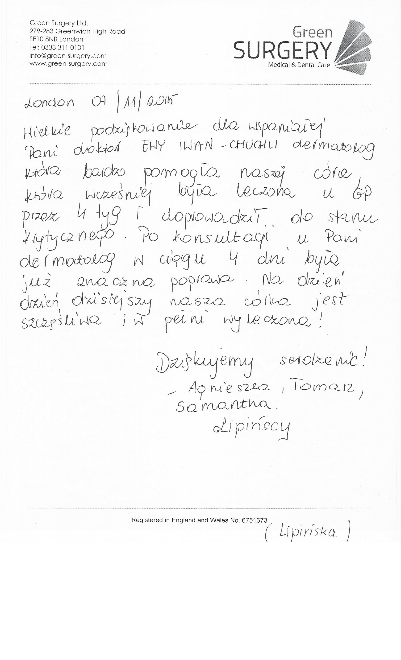 rekomendacje EWA IWAN-CHUCHLA MyMedyk